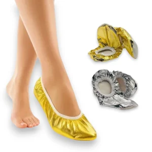 Zapatilla Chemise metalico para Baile / Ballet / Disfraz | Tallas 12–26